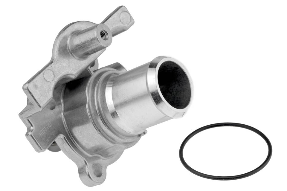 Thermostat with housing compatible FIAT DUCATO 2.3D MULTIJET 06-, IVECO DAILY IV,V,VI 2.3D 06- CTM-FT-007