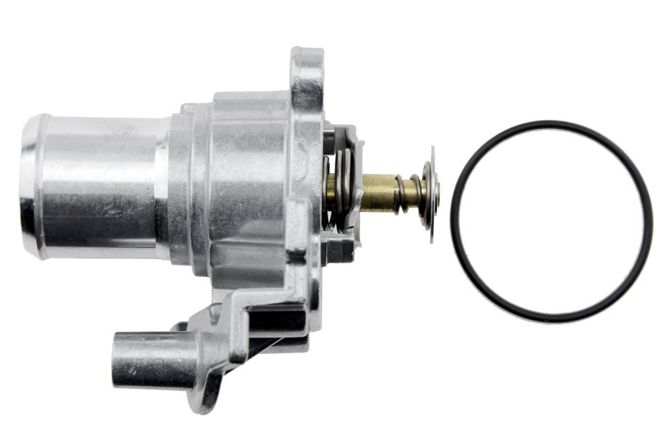 Thermostat with housing compatible FIAT DUCATO 2.3D MULTIJET 06-, IVECO DAILY IV,V,VI 2.3D 06- CTM-FT-007