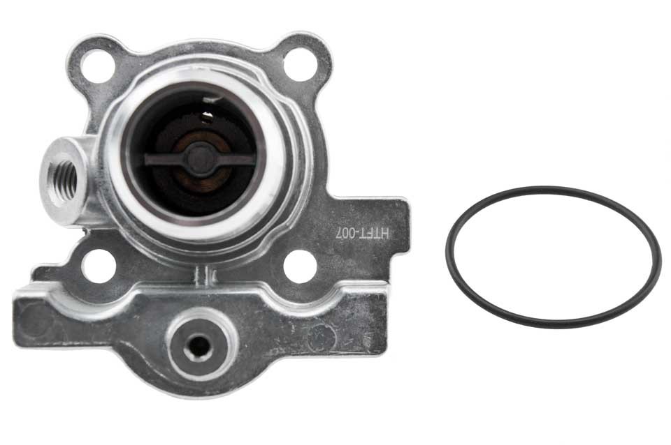 Thermostat with housing compatible FIAT DUCATO 2.3D MULTIJET 06-, IVECO DAILY IV,V,VI 2.3D 06- CTM-FT-007