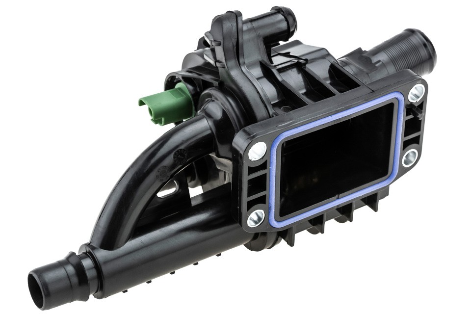 Thermostat with housing compatible CITROEN BERLINGO/BERLINGO MULTISPACE/BERLINGO/MINIVAN,C3 II,C3 PICASSO,C4 AIRCROSS,C4 CACTUS,C4 GRAND PICASSO II 1.0/1.4D/1.6D 08.05- CTM-PE-012