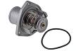 Thermostat with housing compatible OPEL ASTRA G; ASTRA H; ASTRA H GTC; CORSA C; MERIVA; SIGNUM; TIGER; VECTRA B; VECTRA C; VECTRA C GTS; ZAFIRA A; SAAB 9-3 1.8 02.98- CTM-PL-033