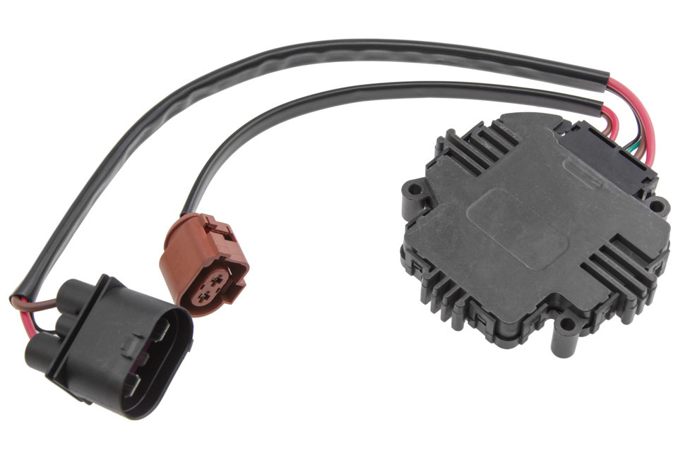 INTERIOR FAN RESISTOR compatible AUDI A1 2011-, A3 2003-, SEAT ALTEA 2004-, IBIZA 2009-, LEON 2005-, SKODA OCTAVIA II 2004-, VW GOLF VI 2008-, GOLF PLUS 2005-, PASSAT B6 2005- ERD-AU -012