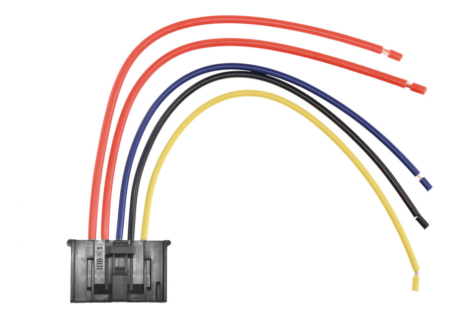 INTERIOR FAN RESISTOR SOCKET compatible ALFA ROMEO MITO 2008-, FIAT GRANDE PUNTO 2005-, OPEL ADAM 2012-, CORSA D 2009-, CITROEN JUMPER 2006-, FIAT DUCATO 2006-, PEUGEOT BOXER 2006- ERD-FT-002K