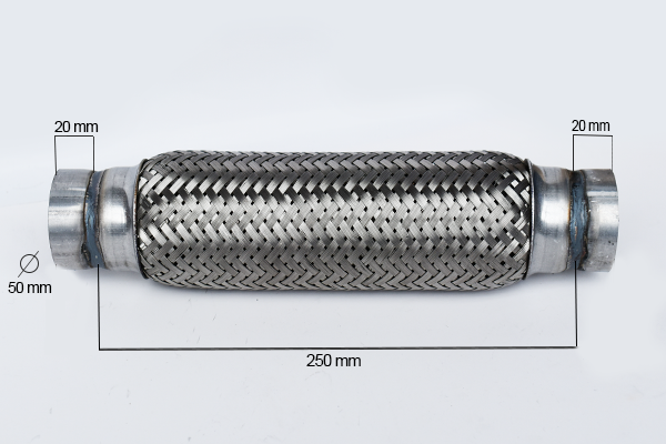 INNER & OUTER BRAID FLEXIBLE CONNECTION (B) 50X250 MM Manufacturer code: FL 67917