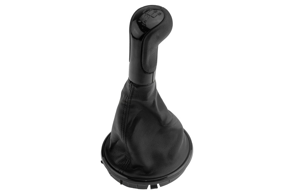 SPEED CHANGER STAND AND HANDLE compatible SKODA FABIA II 2007-, ROOMSTER 2006-/5 SPEED/-BLACK - GZB-SK-012