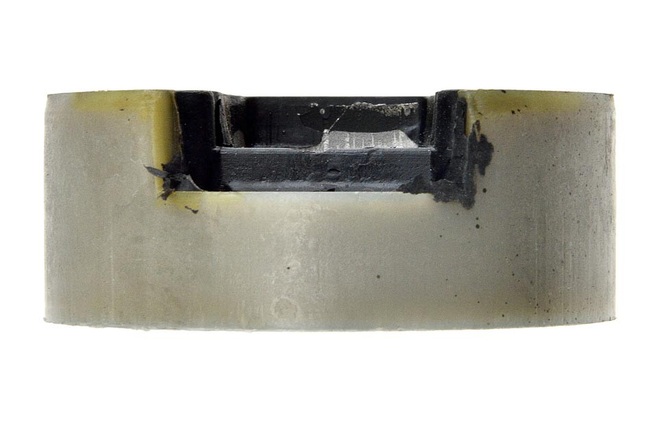 FRAME AXLE SUPPORT rubber, metal compatible AUDI A3 03-, AUDI TT 06-, SEAT ALTEA 04-, LEON 05-, SKODA OCTAVIA 04-12, SUPERB 08-, YETI 10-, VW GOLF V/VI 05- /LOWER FRONT /