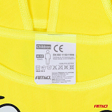 Safety vest for children yellow SVK-04 with certificate, brand AMIO