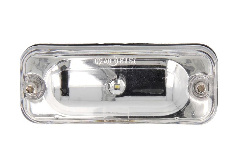 01.00251 Clarifying light CMG Technical description Outline marker lights L / R, white, LED, height 40mm; width 100mm, surface, no hanger, 24V compatible  DAF XF 105 10.05-