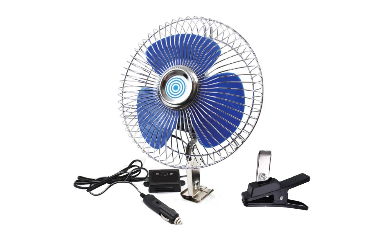 Car Fan Metal with Screw mount + clip CFAN-15 +24V P/N: 01105