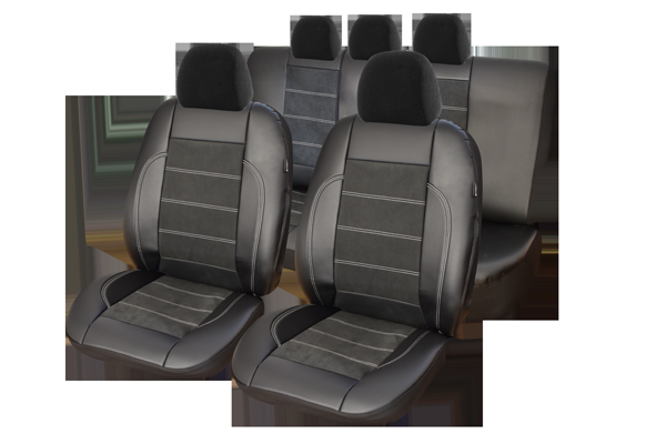 LEATHER & ALCANTARA EXCLUSIVE SEAT COVER SET Manufacturer code: 08649