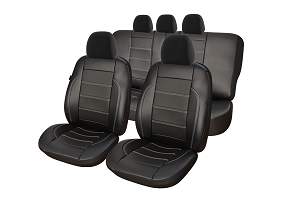 LEATHER KING EXCLUSIVE SEAT COVER SET Manufacturer code: 08650