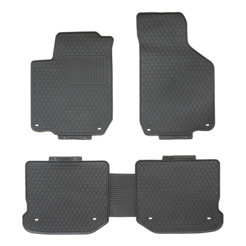 Set of Car Mats Rubber Umbrella compatible Vw Golf IV (1997-2010) EAN Code: 101123