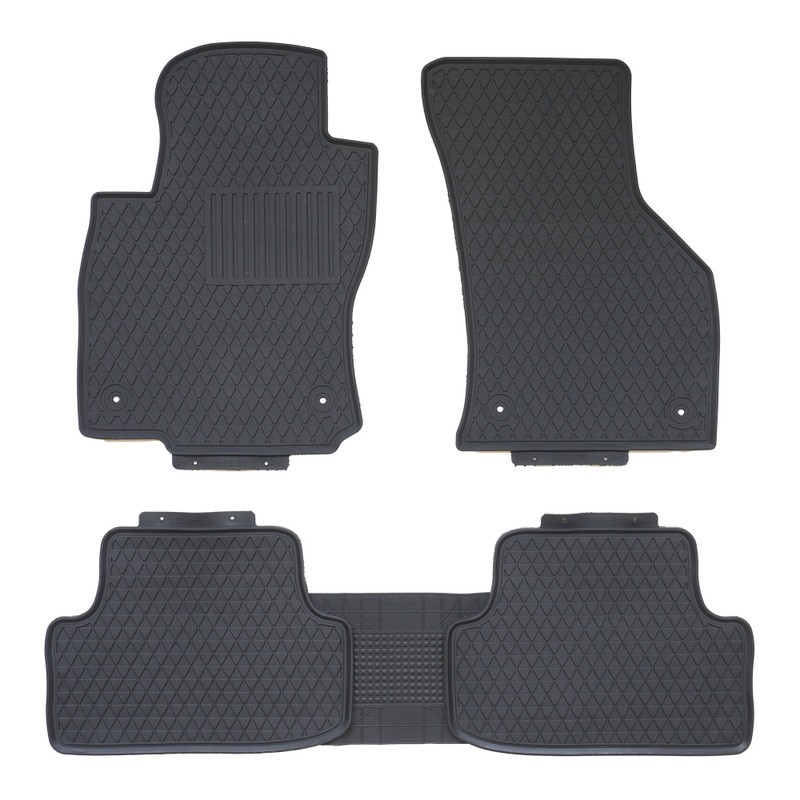 Car Mats Set Rubber Umbrella compatible Vw Golf VII Tsi/Gti 2012-2020 EAN Code: 101126