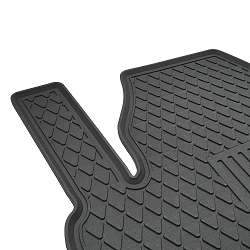 Umbrella Rubber Car Mat Set compatible Vw Caddy (2003-2019) EAN Code: 101128