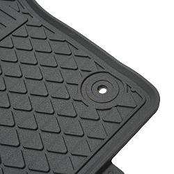 Umbrella Rubber Car Mat Set compatible Vw Caddy (2003-2019) EAN Code: 101128