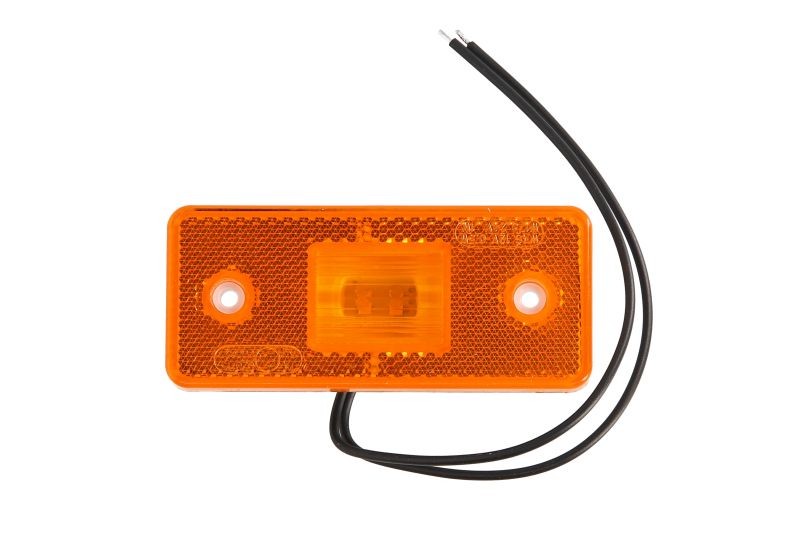 101P W17D Clarifying light WAS Technical description WS Position Wash Lamp, Rectangular, Led with Reflector, Orange 24V