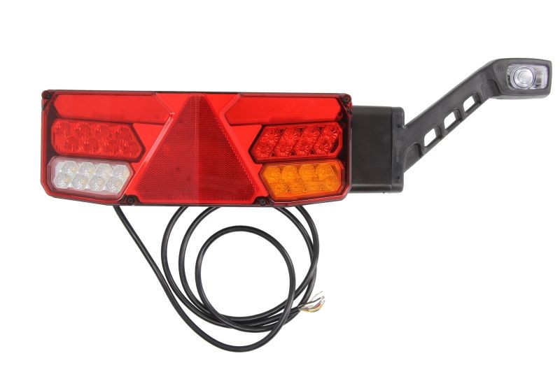 1040 W137DP Rear lights WAS Technical description Rear lamp R (LED, 12 / 24V, with indicator, anti-fog light, reversing light, with stop light, parking light, triangular reflector, with extension arm lamp)