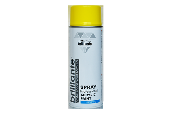CADMIUM YELLOW SPRAY PAINT (RAL 1021) 400 ML BRILLIANTE  Manufacturer code: 10507