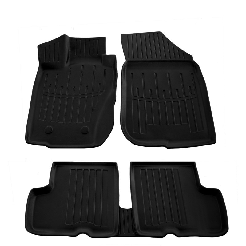 Set of Car Mats Rubber Umbrella compatible Dacia Duster 4Wd (2015-2018) EAN Code: 105909