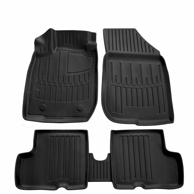 Set of Car Mats Rubber Umbrella compatible Dacia Duster 2Wd (2015-2018) EAN code: 105910