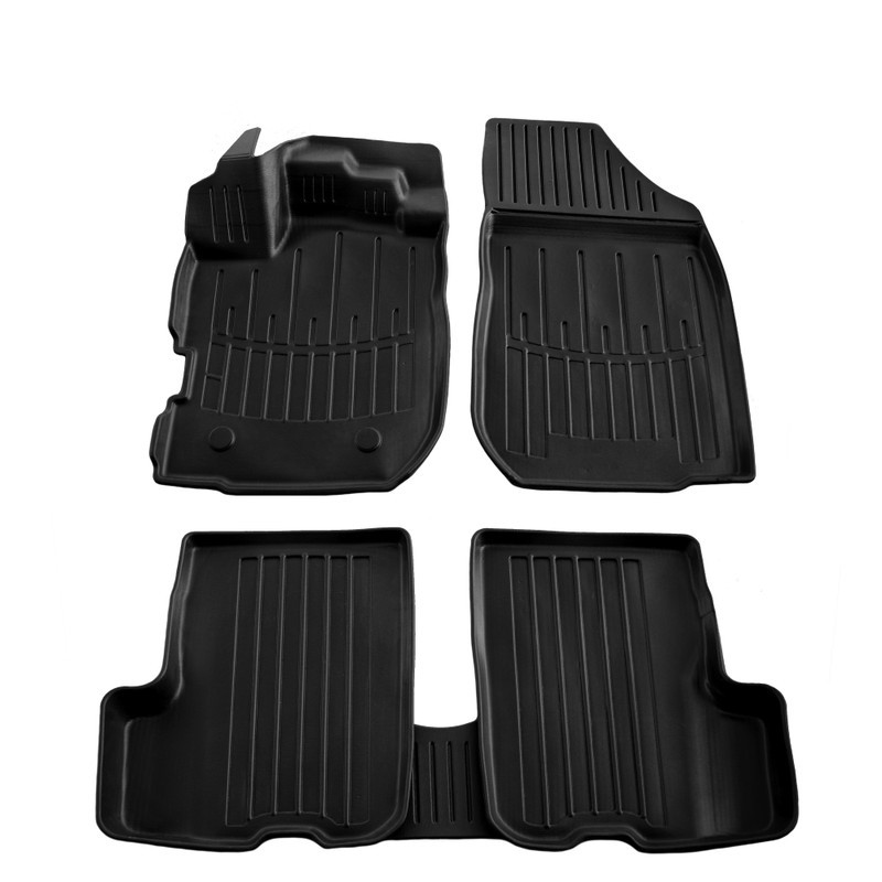 Set of Car Mats Rubber Umbrella compatible Dacia Logan II (2012-2020) EAN Code: 105913