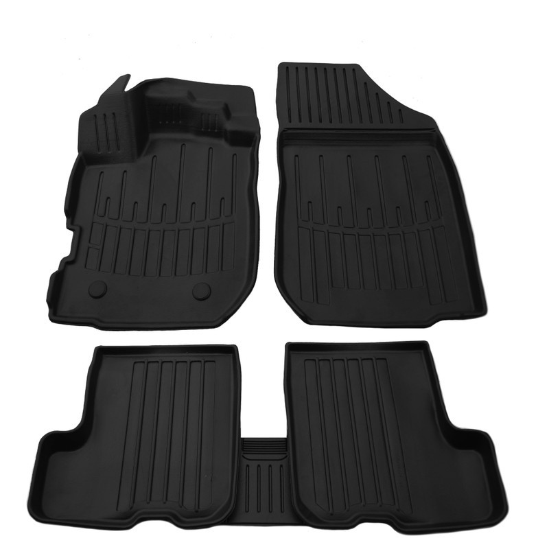 Car Mats Set Rubber Umbrella compatible Dacia Sandero II (2012-2020) EAN Code: 105916