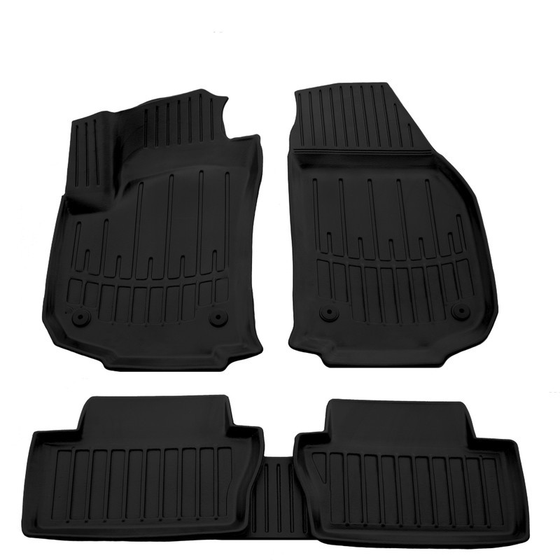Set of Car Mats Rubber Umbrella compatible Opel Zafira B (2005-2011) EAN Code: 105967