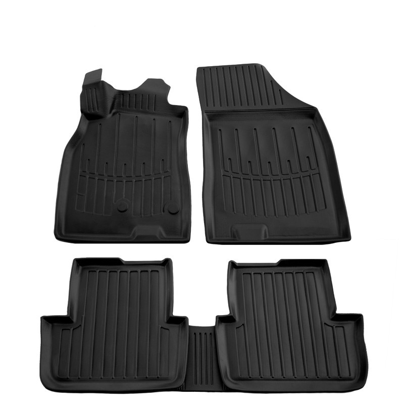 Car Mat Set Rubber Umbrella compatible Renault Megane III (Combi) (2008-2015) EAN Code: 105984