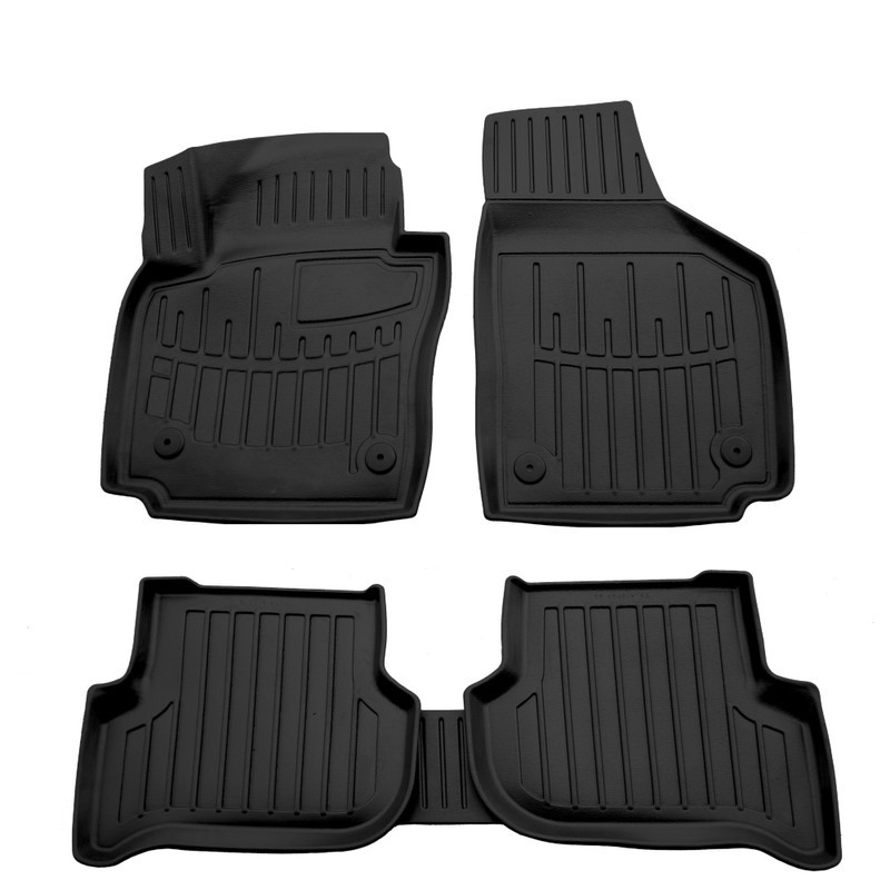 Car Mat Set Rubber Umbrella compatible Seat Altea Xl (2005-2015) EAN Code: 105990