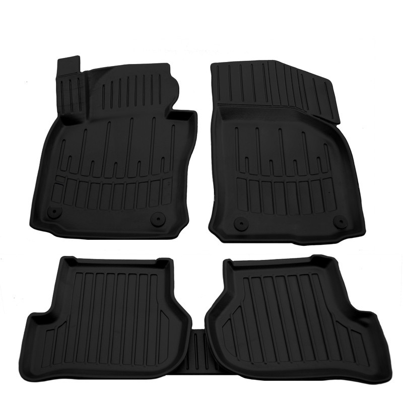 Car Mats Set Rubber Umbrella compatible Skoda OctaVIa II (A5) (2004-2013) EAN Code: 106001