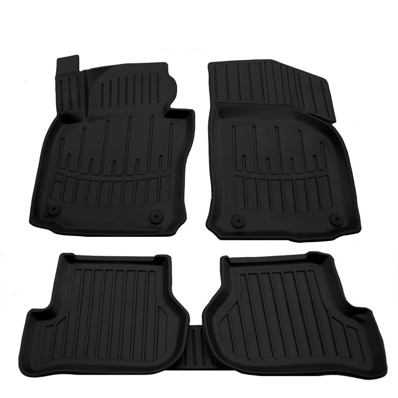 Set of Car Mats Rubber Umbrella compatible Volkswagen Jetta V (2005-2010) EAN Code: 106035