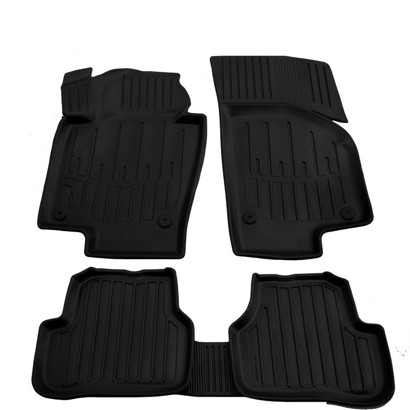 Auto Mat Set Rubber Umbrella compatible Volkswagen Passat B6 (2005-2010) Cod EAN: 106038
