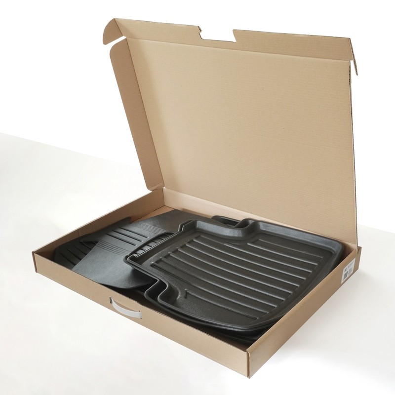 Auto Mat Set Rubber Umbrella compatible Volkswagen Passat B6 (2005-2010) Cod EAN: 106038