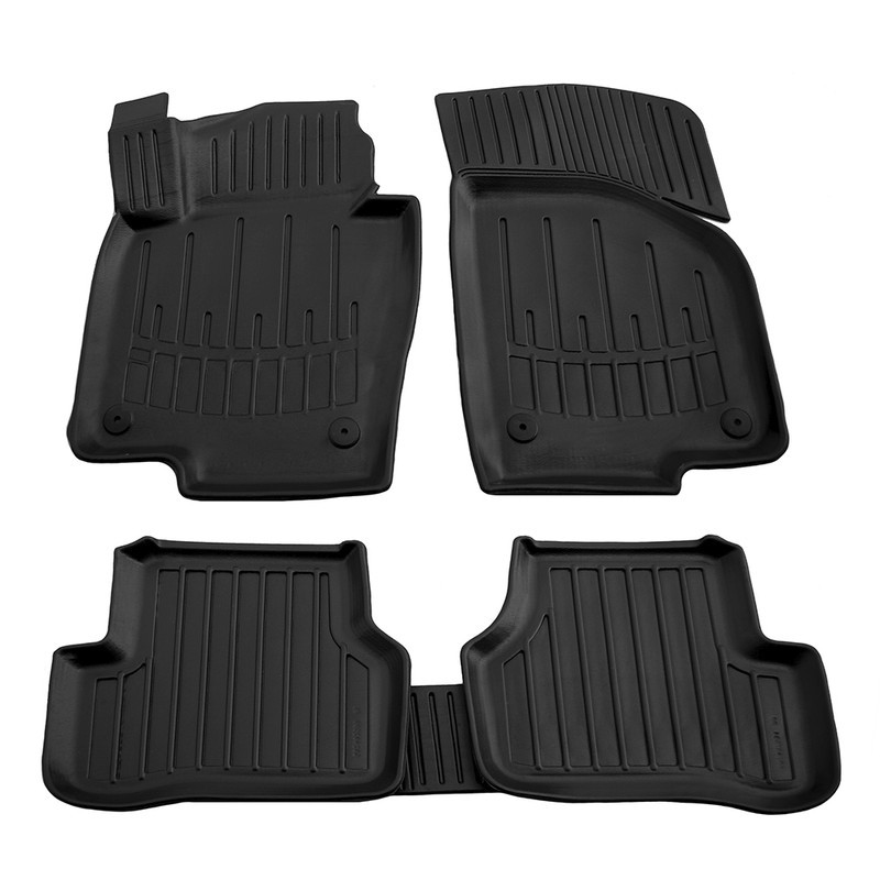Car Mat Set Rubber Umbrella compatible Volkswagen Passat B7 (2010-2014) EAN Code: 106039