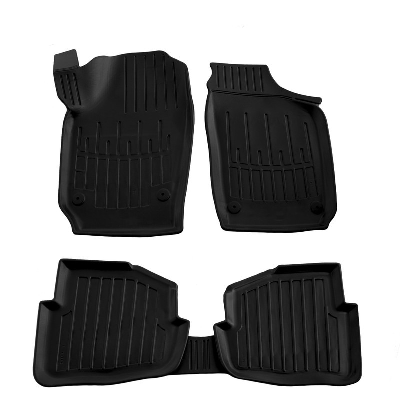 Set of Car Mats Rubber Umbrella compatible Volkswagen Polo Iv (2001-2009) EAN Code: 106042