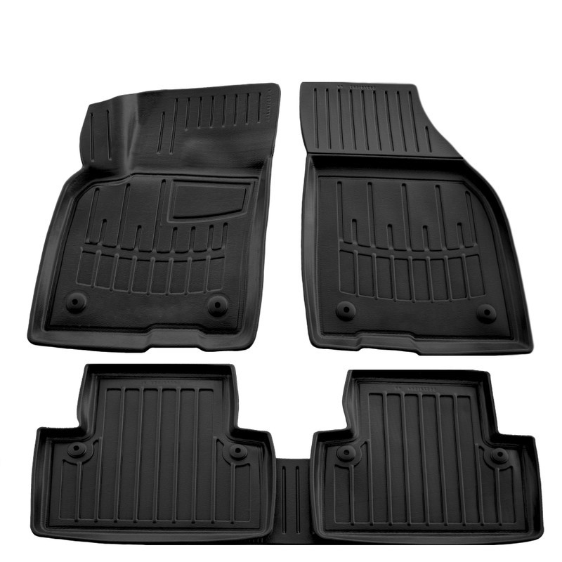 Car Mat Set Rubber Umbrella compatible Volvo S40 II (2004-2012) EAN Code: 106053