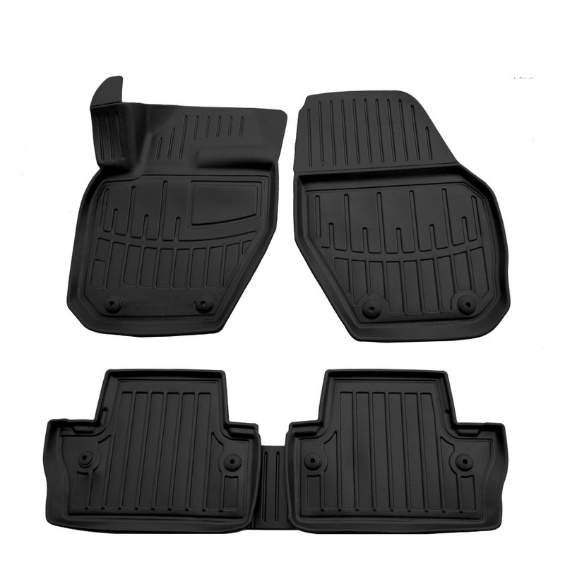 Car Mat Set Rubber Umbrella compatible Volvo S60 II (2010-2018) EAN Code: 106054