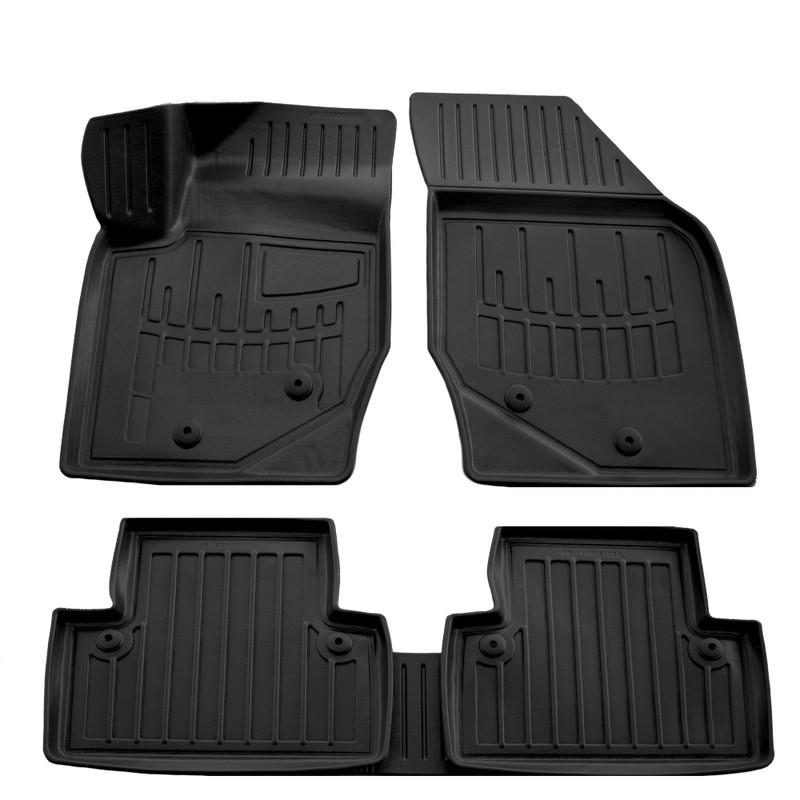 Car Mat Set Rubber Umbrella compatible Volvo Xc90 (2002-2014) EAN Code: 106056