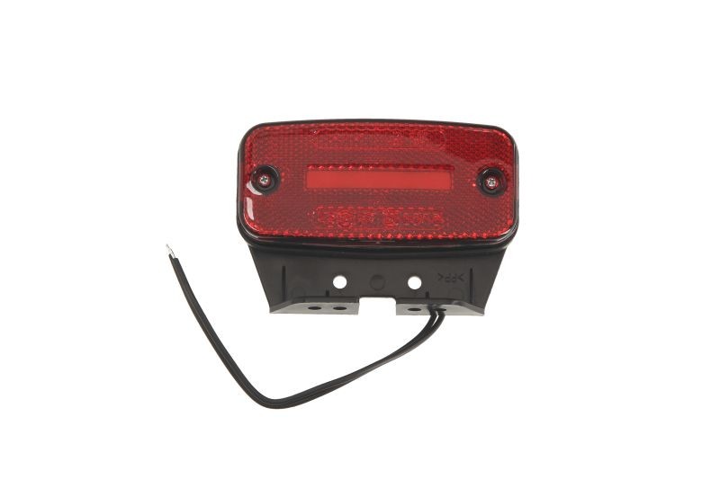 1135 W157 Clarifying light WAS Technical description Outline marker lights, red, LED, height 54.2mm; width 114.4mm; depth 22.3mm, hang, with hanger, 12 / 24V