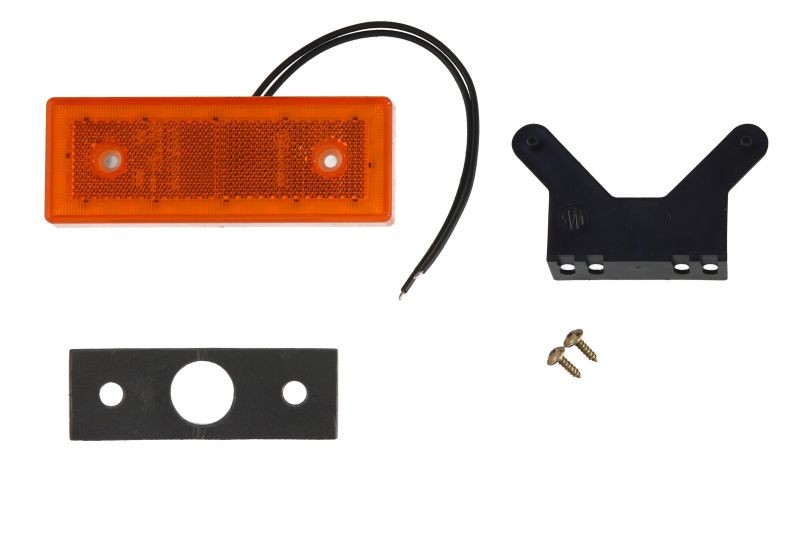 1415 W202 Clarifying light WAS Technical description Outline marker lights L / R, orange, LED, height 44mm; width 119mm; depth 19.5mm, hang, hose length 220, with hanger, 12 / 24V