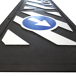 3D TRUCK MUDGUARD 240X35 CM/GP1407