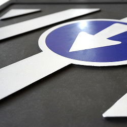 TRUCK MUDGUARDS 3D 40X45 CM SET 2 PCS/GP1616