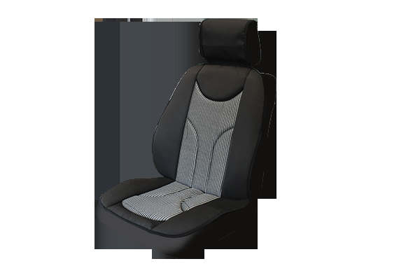 BLACK ANATOMICAL SEAT COVER Manufacturer code: 45711
