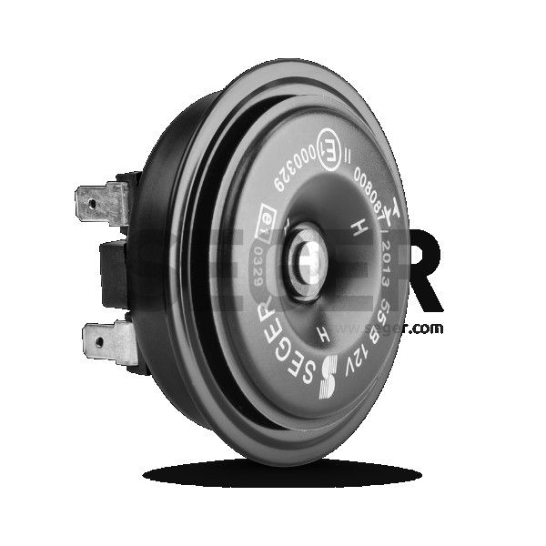ELECTROMAGNETIC HORN 12V 3.5A TON HIGH Manufacturer code: 55BI12.100.02K