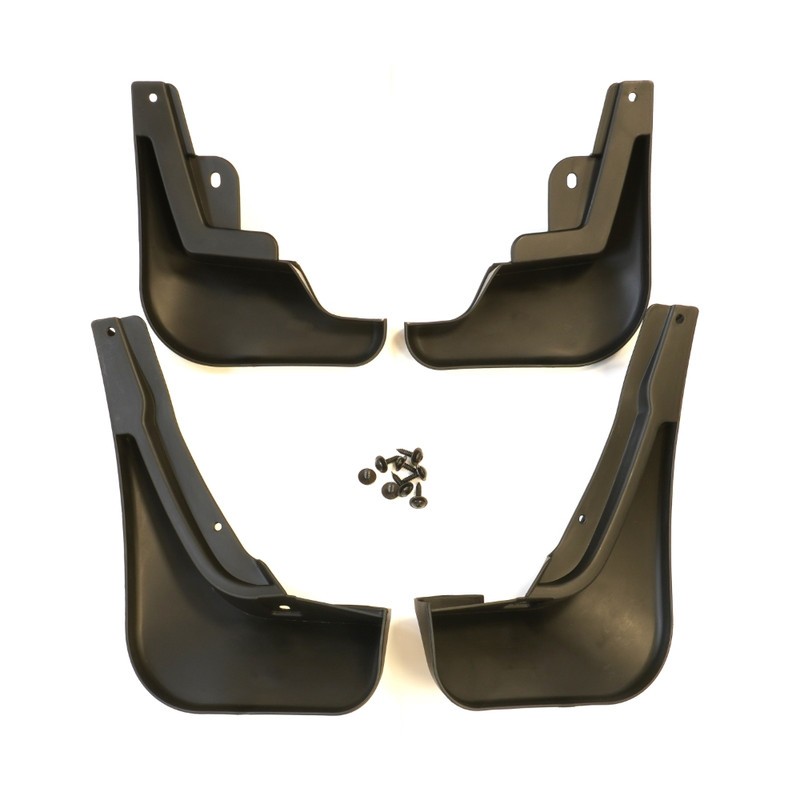 Mudguards compatible Renault Captur I 2013-2020 / Captur II 2020-> Set 4 pcs. Manufacturer code: 51640