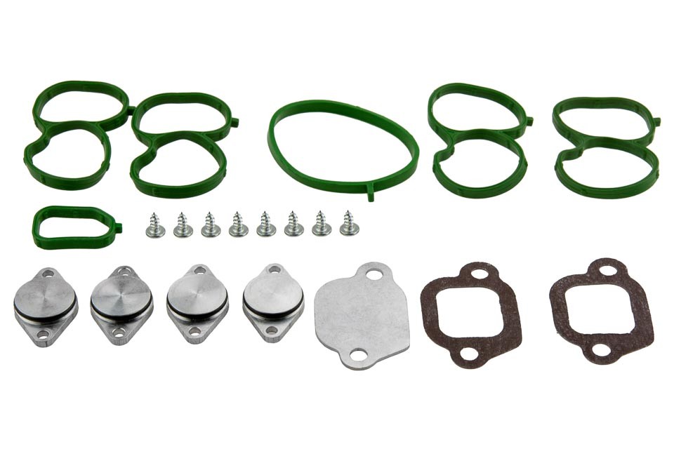 Intake manifold flap covers compatible with OPEL ASTRA J 2.0CDTI 2009-,INSIGNIA A 2.0CDTI 2008-,ZAFIRA C 2.0CDTI 2011-,SAAB 9-5 2.0TID 2010- BKS-PL-006