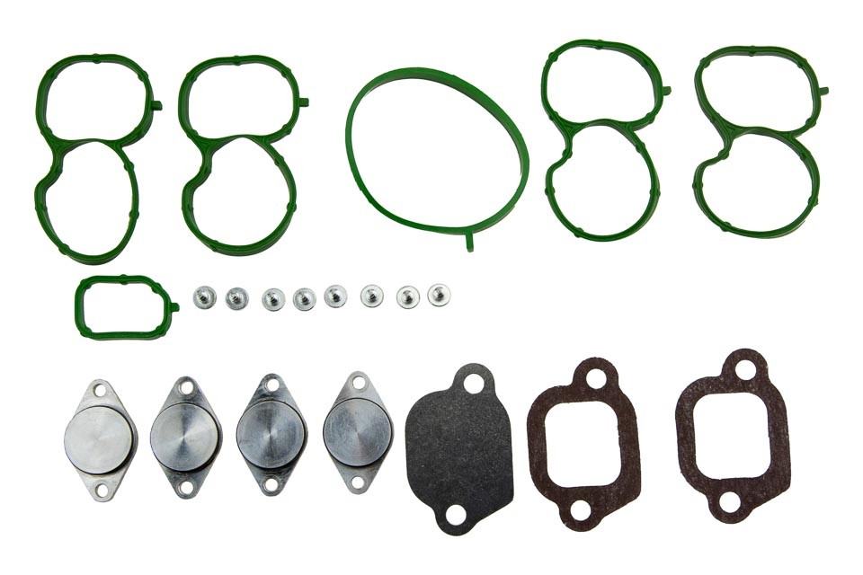 Intake manifold flap covers compatible with OPEL ASTRA J 2.0CDTI 2009-,INSIGNIA A 2.0CDTI 2008-,ZAFIRA C 2.0CDTI 2011-,SAAB 9-5 2.0TID 2010- BKS-PL-006