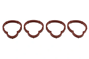 INTAKE MANIFOLD GASKET KIT compatible RENAULT CLIO II 1.4,1.6 1998-,KANGOO 1.4 1997-,KANGOO/GRAND KANGOO 1.6 2008-,THALIA 1.4 2000-,DACIA DOKKER 1.6 2012-,LODGY 1.6 2012-,LOGAN 1.4,1.6 2004-,SANDERO 1.4,1.6 2008-,SANDERO II 1.6 2012-