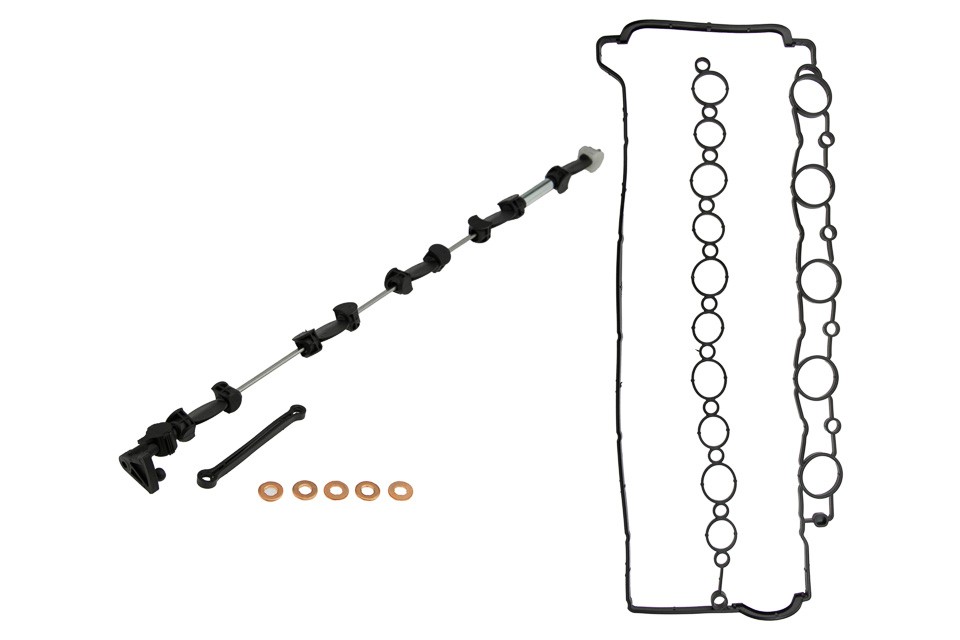 MANIFOLD VALVE/INTAKE FLAP REPAIR SET - SET OF 3 PIECES compatible VOLVO C30 2.4D 2006-,C70 2.4D 2006-,S40 2.4D 2006-,S60 2.4D 2005-,V50 2.4D 2006-,V70 2.4D 2002-,XC60 2.4D 2008-,XC70 2.4D 2005-,XC90 2.4D 2002-