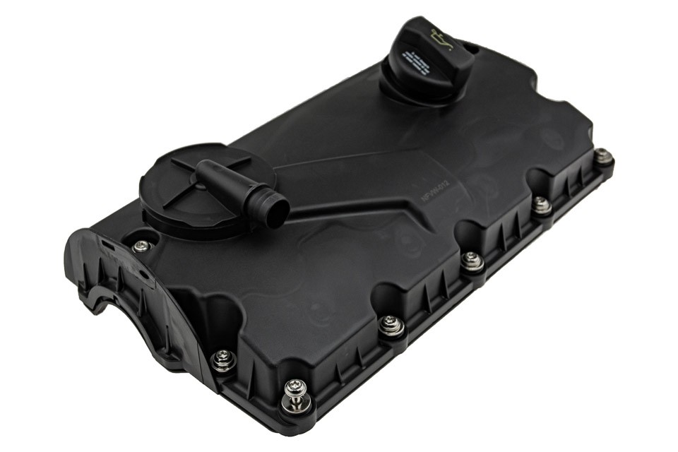 ROCKER COVER compatible AUDI A3 1.9TDI 2000-,A4 1.9TDI 2000-,A6 1.9TDI 2001-,FORD GALAXY 1.9TDI 2005-,SEAT ALHAMBRA 1.9TDI 2000-,LEON 1.9TDI 2000-,SKODA OCTAVIA I/II 1.9TDI 2002 -,VW GOLF IV 1.9TDI 1998-,GOLF V 1.9TDI 2005-,PASSAT B5 1.9TDI 2000 -